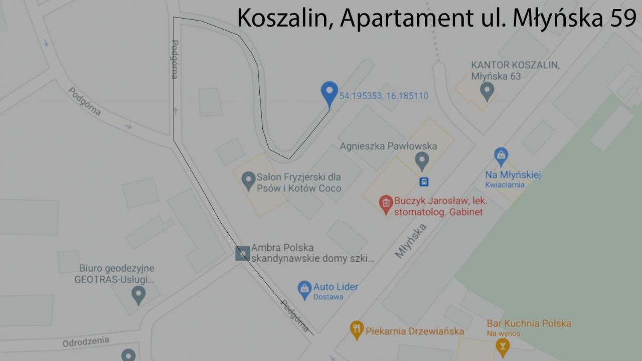 Appartamento Apartament Mlynska 59 Koszalin Esterno foto
